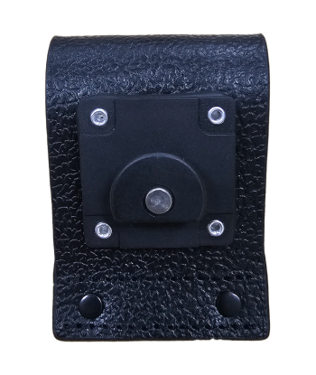 Mala de transporte em couro rígido para o MOTOTRBO R7Ex sem teclado