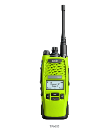 Rádio Portátil Tait TP9300 series DMR