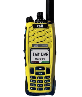 Rádio Portátil Tait TP9700 series DMR